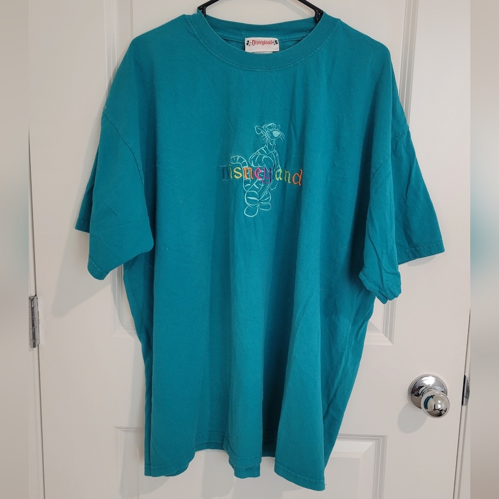 Disneyland Tigger Embroidered T Shirt Size XL